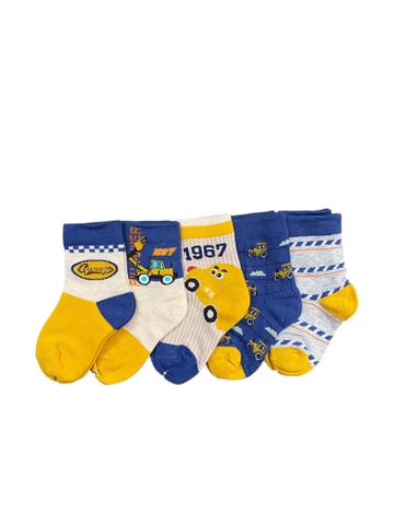 Set 5 đôi tất Minliu len cotton (1-8 tuổi)