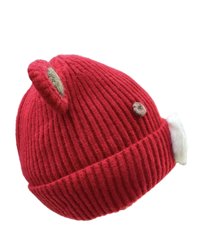 Mũ len chụp Gấu