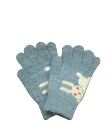 Găng tay len lông thỏ