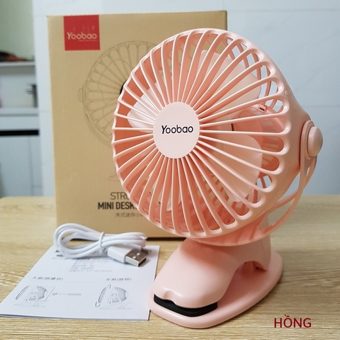 Quạt tích điện mini Yoobao F04 6400mAh