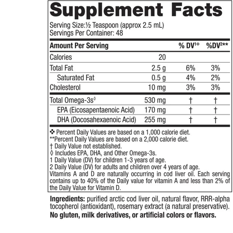 Siro Nordic Naturals Children's DHA 530mg (1 tuổi+) 119ml