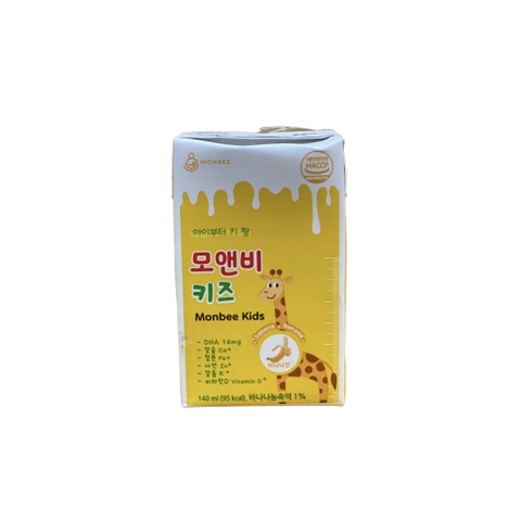 Sữa tươi Monbee Kids Hàn Quốc (1 tuổi+)