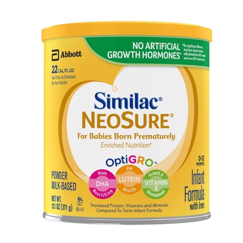 Sữa bột Similac Neosure cho trẻ sinh non Mỹ 371g (0-12 tháng)