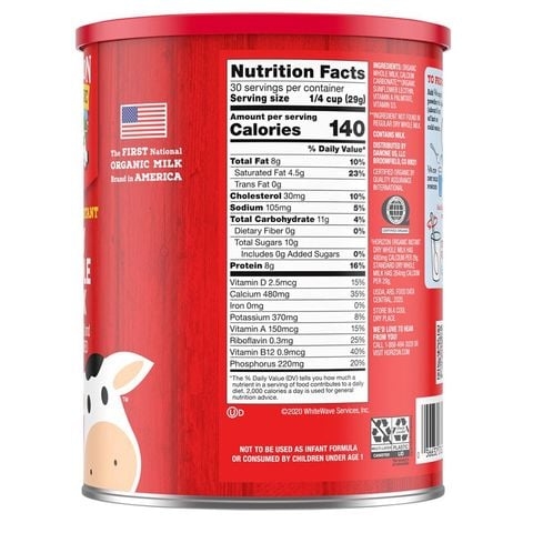 Sữa tươi nguyên kem dạng bột Horizon Mỹ 870g