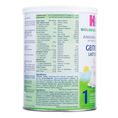 Sữa dê HiPP Organic số 1 (400g) cho bé 0-6 tháng tuổi