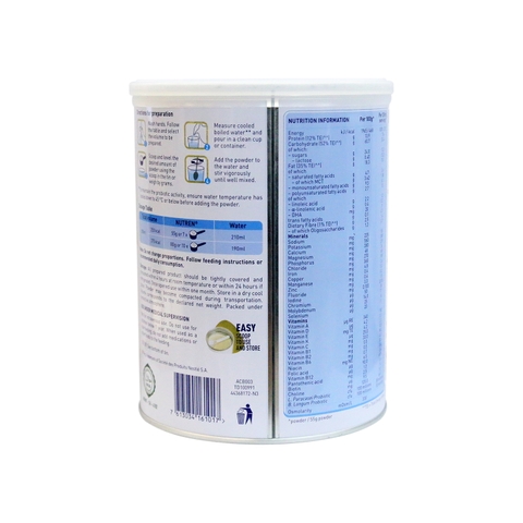 Sữa bột Nutren Junior hộp 800g Nestlé cho bé từ 1 tuổi