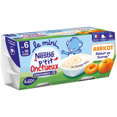 Sữa chua phomai Nestle Onctueux Pháp (6x50g)