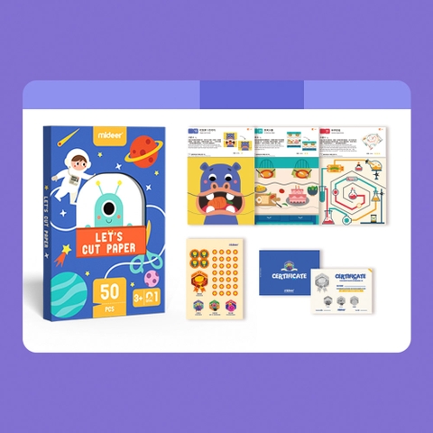 Bộ cắt thủ công Lever 1 Mideer (3 tuổi+)