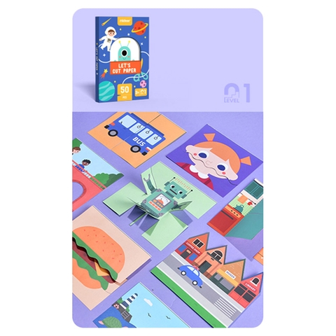 Bộ cắt thủ công Lever 1 Mideer (3 tuổi+)