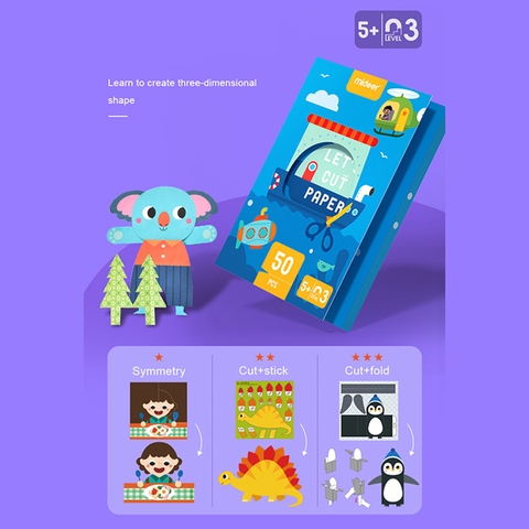 Bộ cắt thủ công Lever 3 Mideer (5 tuổi+)