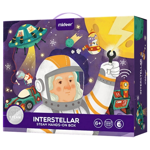 Bộ lắp ráp mô hình Mideer Steam (6 tuổi+)