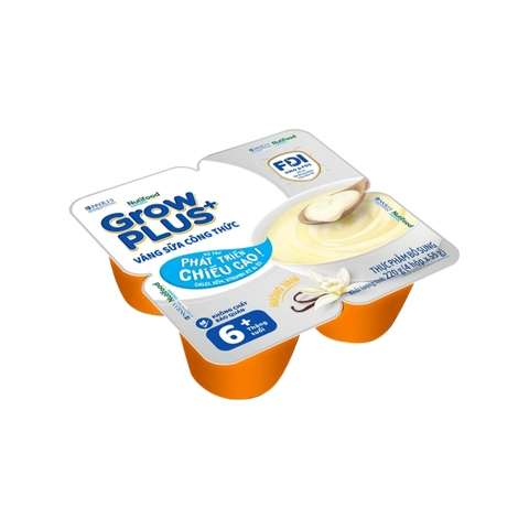 Váng sữa Grow Plus+ Bạc vani (PT chiều cao)