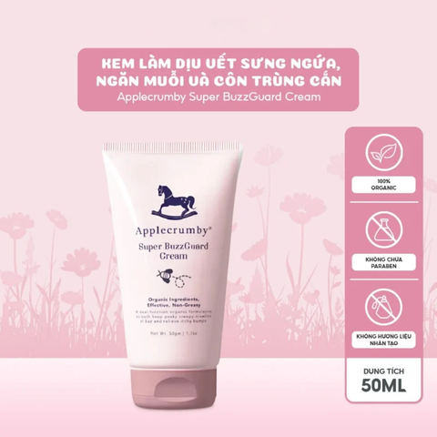 Kem làm dịu,chống muỗi và vết côn trùng Applecrumby 50ml