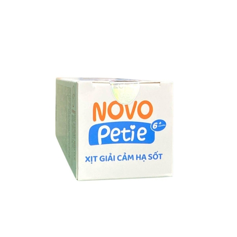 Xịt giảm cảm hạ sốt Novopetie (>6 tháng)