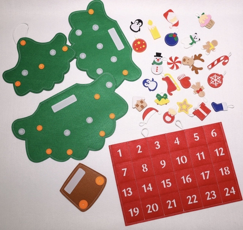 Cây thông cao cấp xuất Mỹ kèm đèn nháy