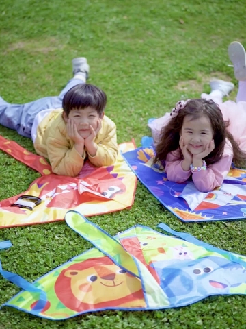 Diều vải kèm dây 50m