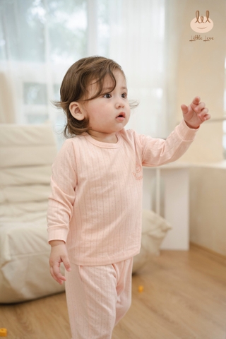 Bộ dài tay cài vai AIRY MODAL Little Love Lil