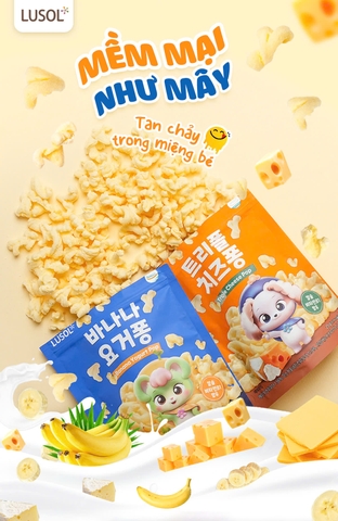 Bánh ăn dặm Lusol Hàn Quốc 25g