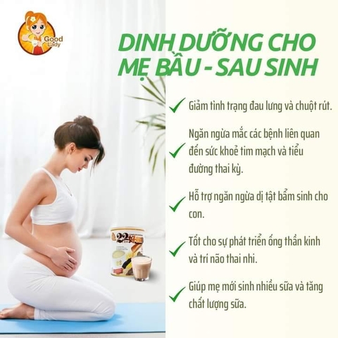 NGŨ CỐC DINH DƯỠNG CÓ LỢI CHO MẸ BẦU NHƯ THẾ NÀO?