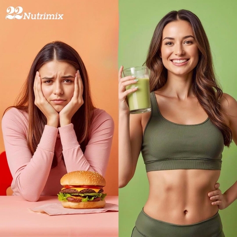 🌿 Ngũ cốc 22 Nutrimix Singapore – Giảm cân khoa học, không lo thiếu chất 🌿