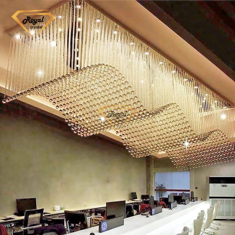 Đèn pha lê đại sảnh, hội trường DS 033