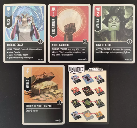 Unmatched: Battle of Legends, Volume 1 - Foil Cards