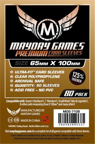 Sleeve Mayday Premium - 65 x 100 - 7 wonders