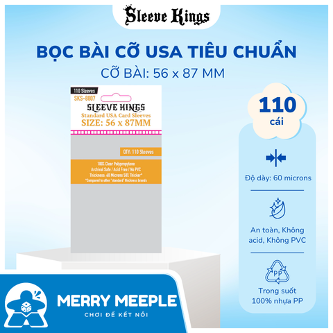 Sleeve Kings - Standard USA - 56 x 87 mm - 110 sleeve/pack
