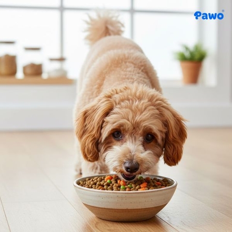 Hướng Dẫn Chọn Hạt Cho Chó Poodle: Lông Xoăn, Kén Ăn