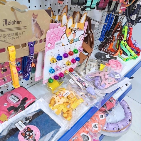 Vòng cổ và Dây dắt chó: Phụ kiện không thể thiếu cho chó cưng