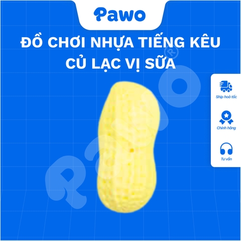 Đồ chơi nhựa tiếng kêu - củ lạc vị sữa