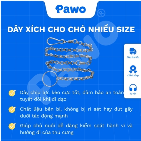 Dây xích cho chó PAWO