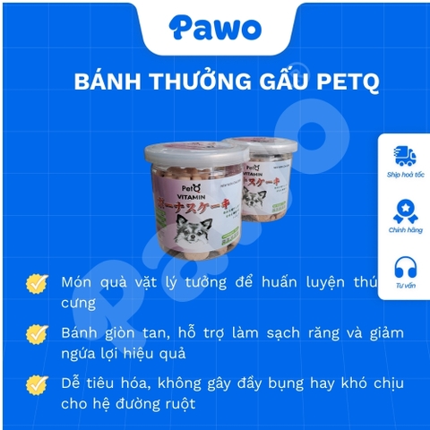 BT-Bánh gấu dinh dưỡng PETQ - PAWO