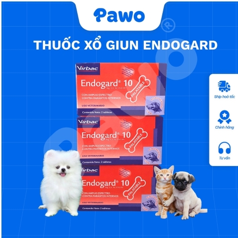 Thuốc xổ giun Endogard cho chó PAWO