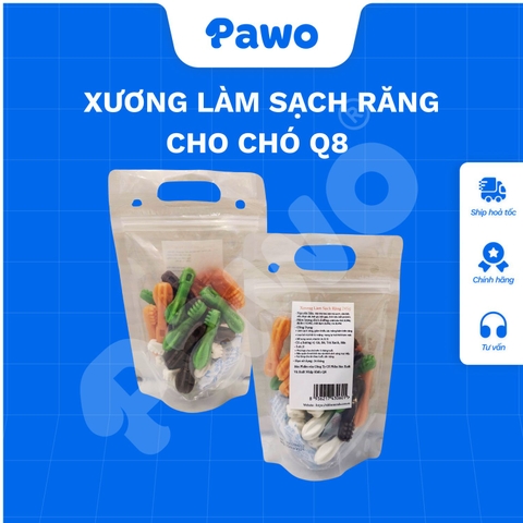 Xương làm sạch răng gói 245g Q8 | PAWO
