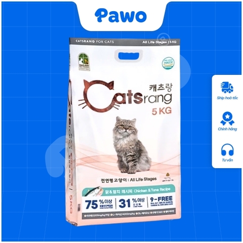 Thức Ăn Hạt Cho Mèo Mọi Lứa Cat Tuổi Catsrang  PAWO