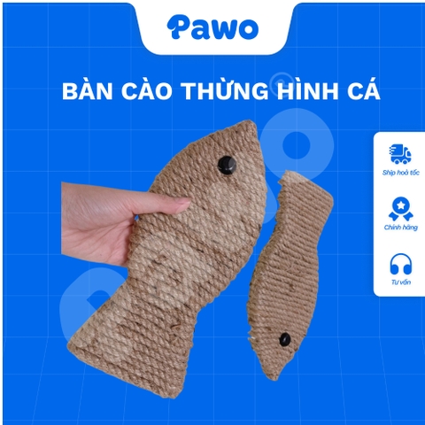 Bàn cào móng thừng hình cá - PAWO