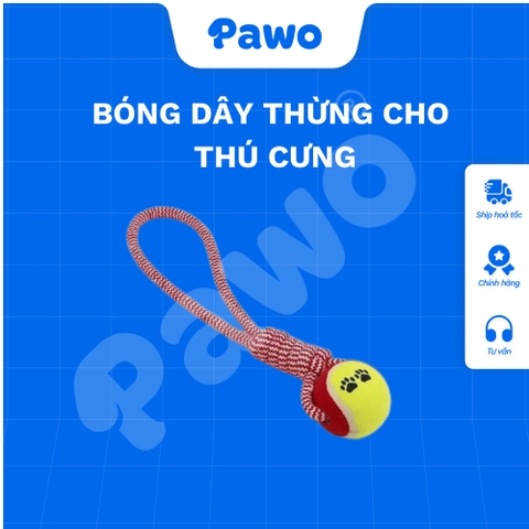 Bóng dây thừng đồ chơi cho chó - PAWO