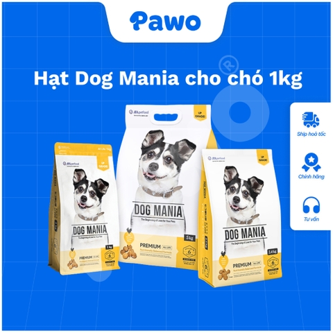 Hạt Dog Mania cho chó mọi lứa tuổi PAWO