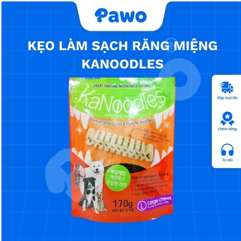 Kẹo Làm Sạch Răng Miệng KaNoodles (Dental Chews) Cho Chó | PAWO