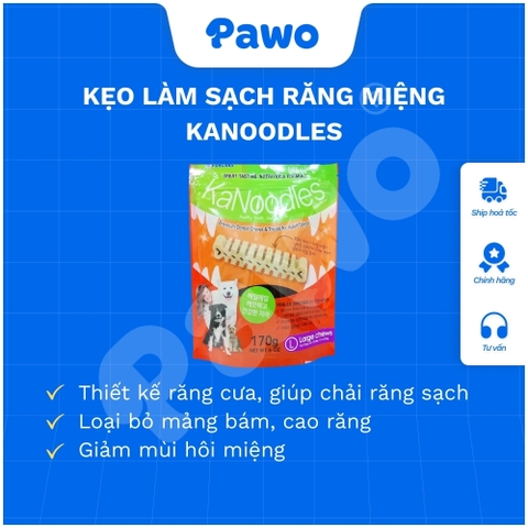 Kẹo Làm Sạch Răng Miệng KaNoodles (Dental Chews) Cho Chó | PAWO