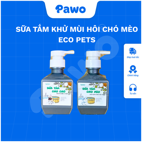 Sữa tắm Eco Pets cho mèo - giảm rụng lông | PAWO