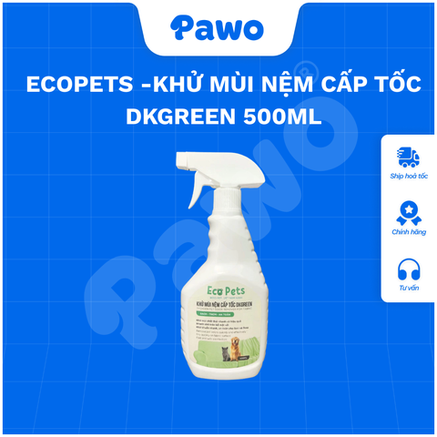 EcoPets -Khử mùi nệm cấp tốc DKGREEN 500ml | PAWO