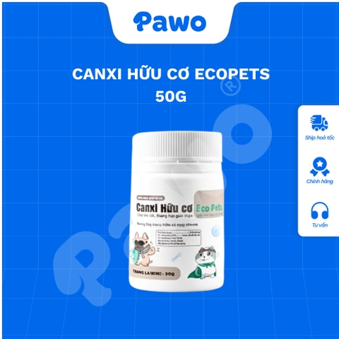 Canxi Hữu Cơ Eco Pet - 50g - PAWO
