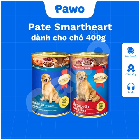 Pate cho chó Smartheart 400g PAWO