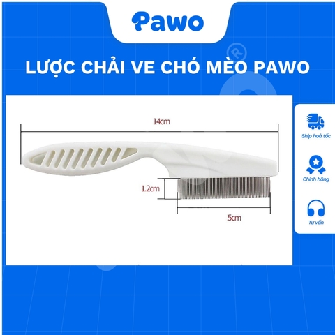 Lược chải ve chó mèo PAWO