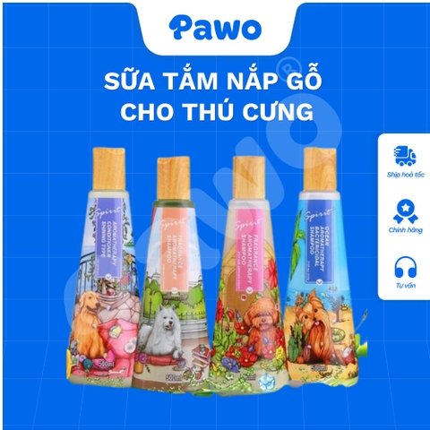 Sữa tắm nắp gỗ cho thú cưng - PAWO