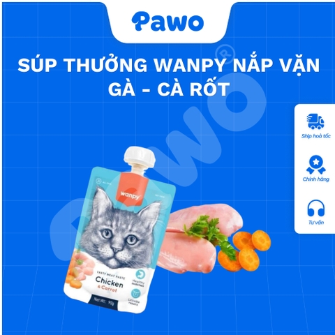 Súp thưởng Wanpy nắp vặn - PAWO