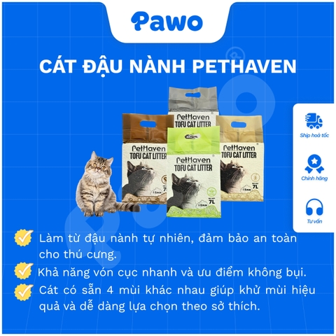 Cát đậu nành PetHaven 7L