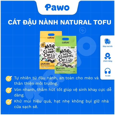 Cát Đậu Nành Natural Tofu Cature - PAWO